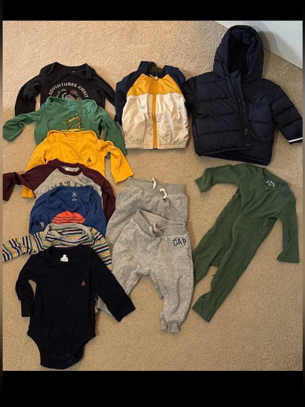 6-12 baby boy clothes bundle